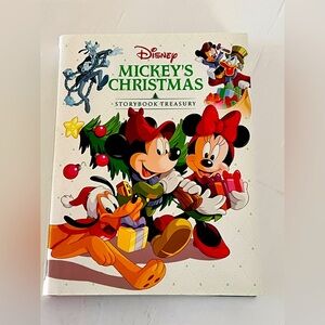 Mickey's Christmas Storybook Treasury by Disney Books (2017, Hardcover)